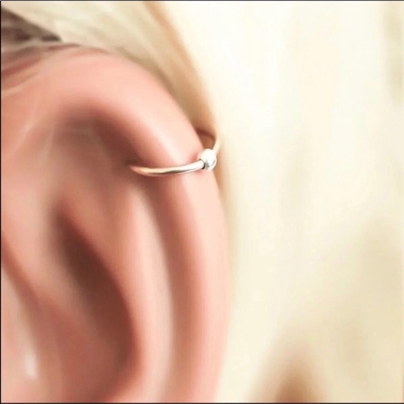 โ๏ธโ๏ธ๐Beaded Helix Cartilage Hoop Ring